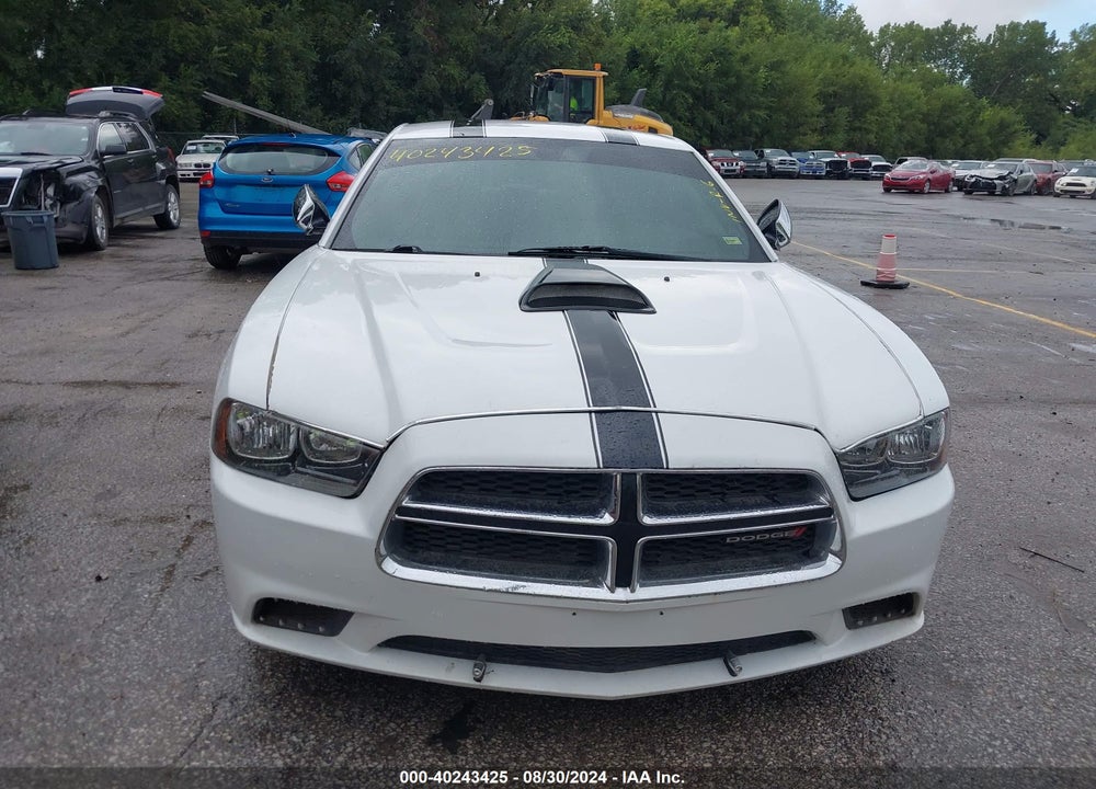 2014 DODGE CHARGER SE VIN: 2C3CDXBG6EH186493