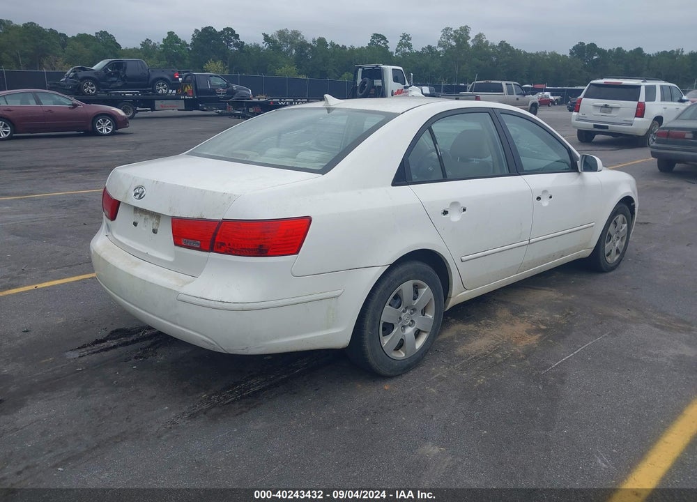 2010 HYUNDAI SONATA GLS VIN: 5NPET4ACXAH632716