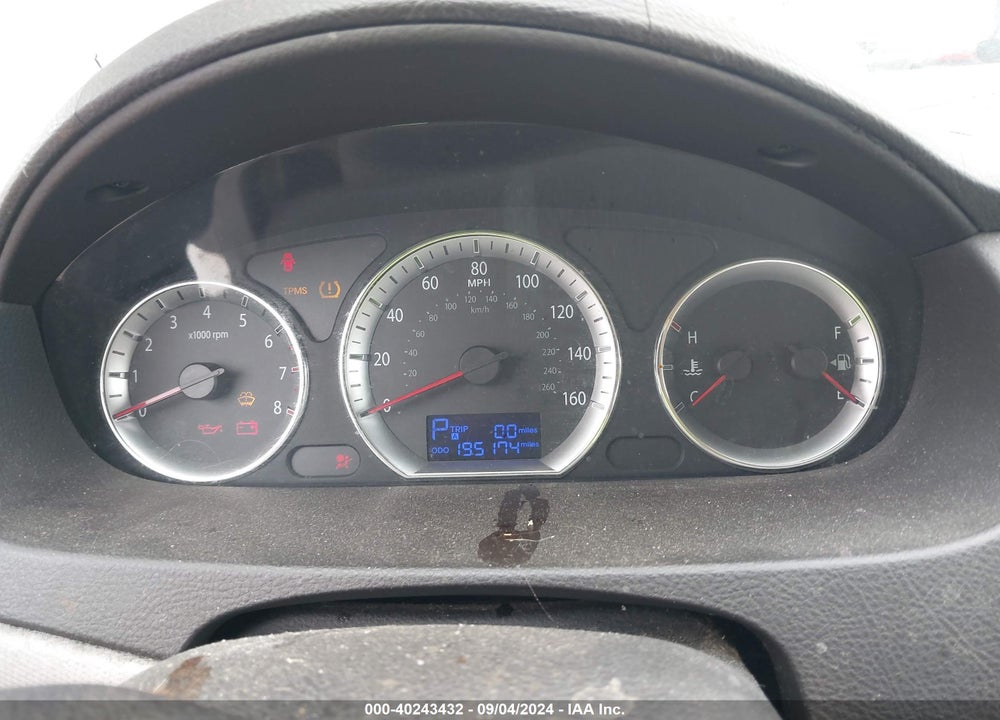 2010 HYUNDAI SONATA GLS VIN: 5NPET4ACXAH632716
