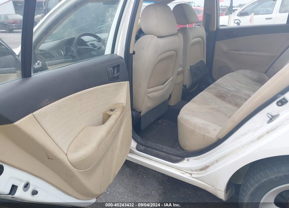 2010 HYUNDAI SONATA GLS VIN: 5NPET4ACXAH632716