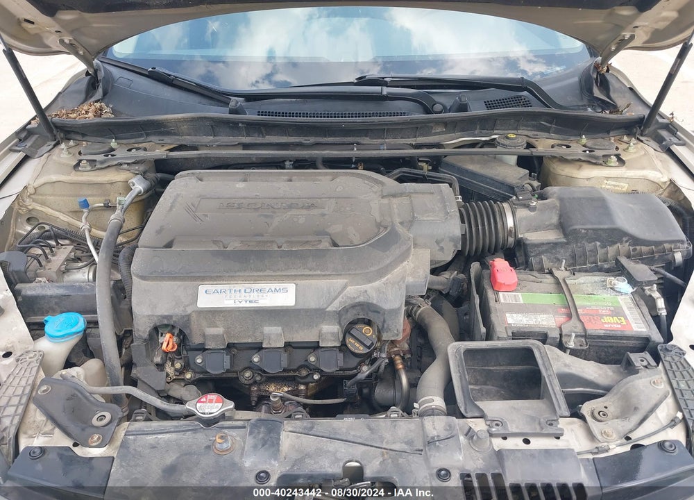 2013 HONDA ACCORD EX-L V-6 VIN: 1HGCR3F84DA025907