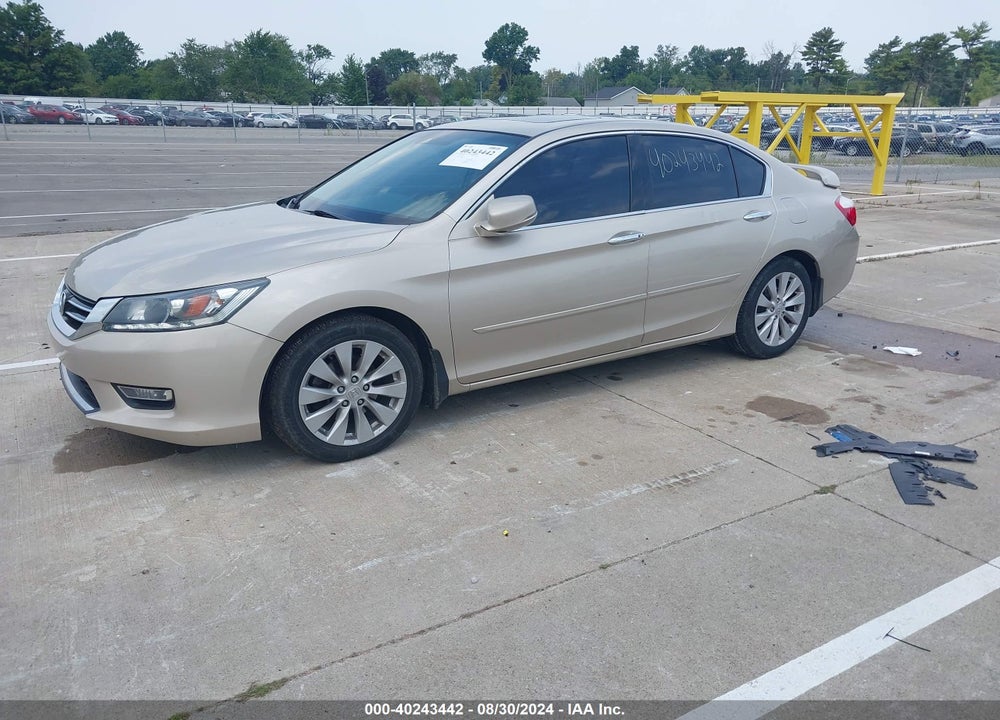 2013 HONDA ACCORD EX-L V-6 VIN: 1HGCR3F84DA025907