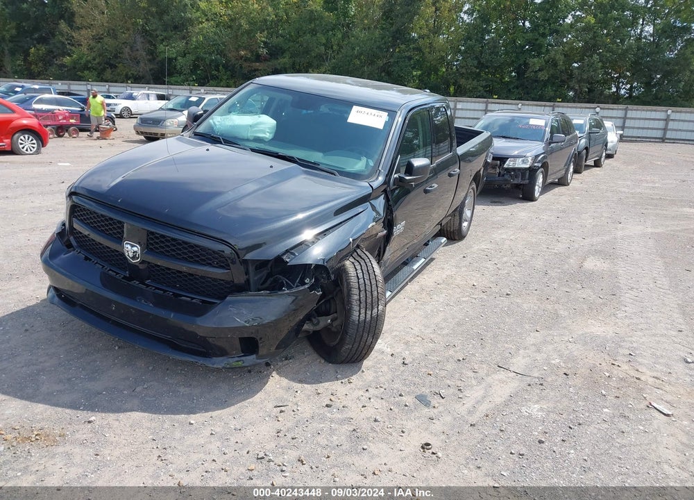 2017 RAM 1500 EXPRESS QUAD CAB 4X4 6'4 BOX VIN: 1C6RR7FT8HS796866