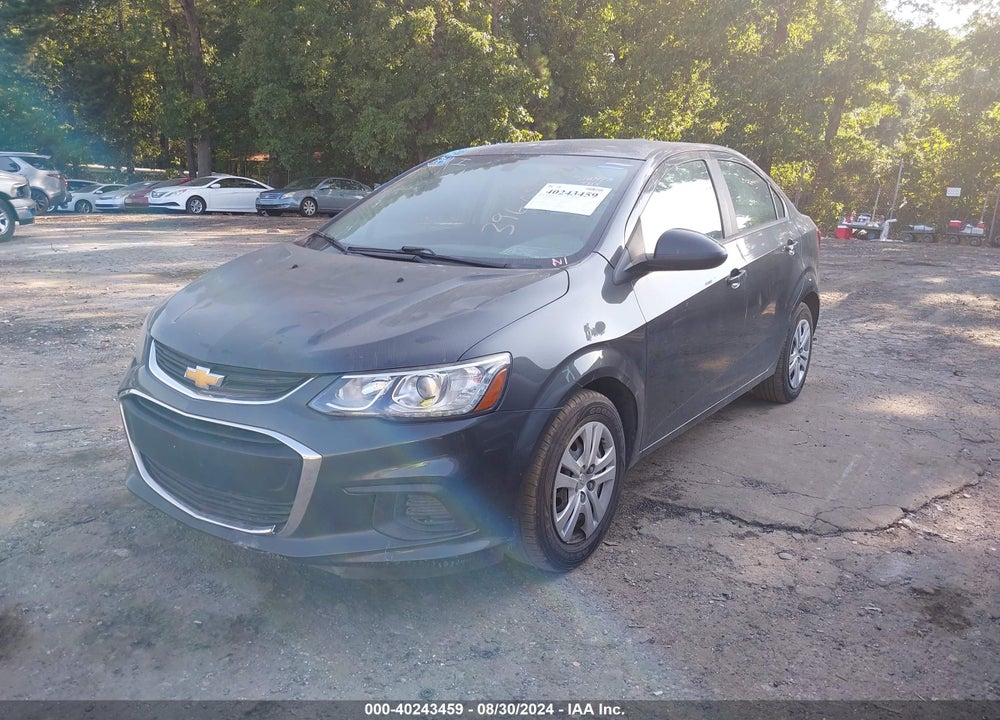 2017 CHEVROLET SONIC LS AUTO VIN: 1G1JB5SH8H4163300