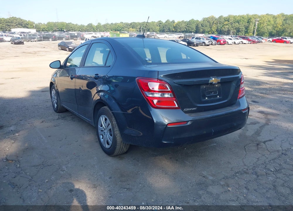2017 CHEVROLET SONIC LS AUTO VIN: 1G1JB5SH8H4163300
