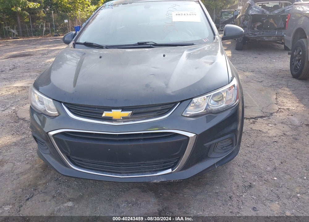 2017 CHEVROLET SONIC LS AUTO VIN: 1G1JB5SH8H4163300