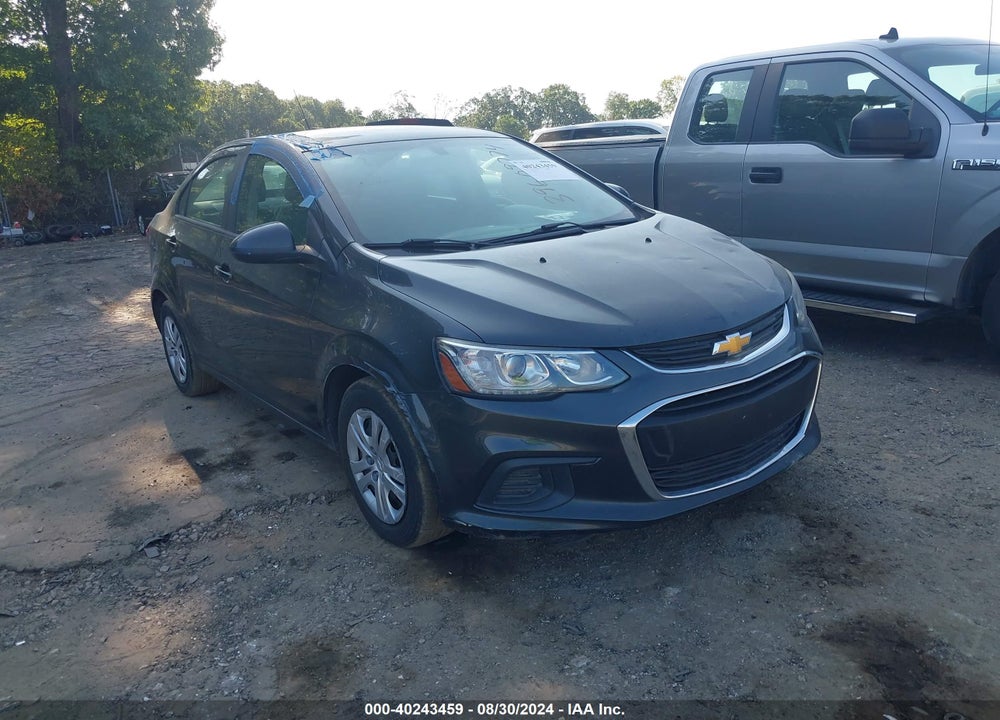 2017 CHEVROLET SONIC LS AUTO VIN: 1G1JB5SH8H4163300