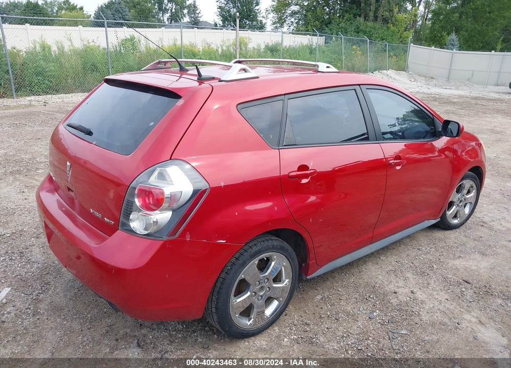 2009 PONTIAC VIBE VIN: 5Y2SM67039Z404442