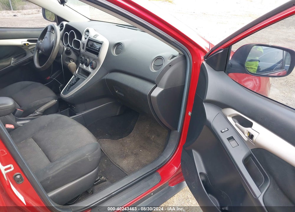 2009 PONTIAC VIBE VIN: 5Y2SM67039Z404442