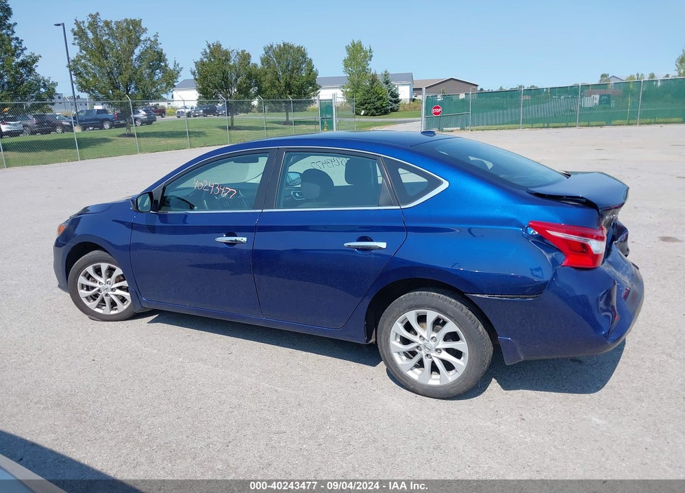 2019 NISSAN SENTRA SV VIN: 3N1AB7AP7KY335562