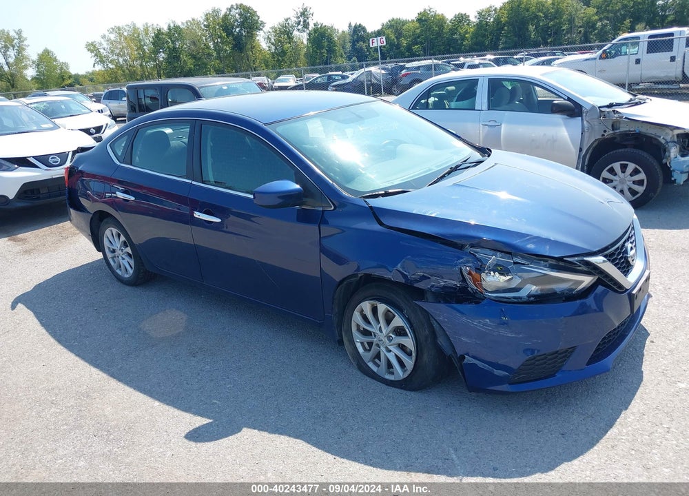2019 NISSAN SENTRA SV VIN: 3N1AB7AP7KY335562