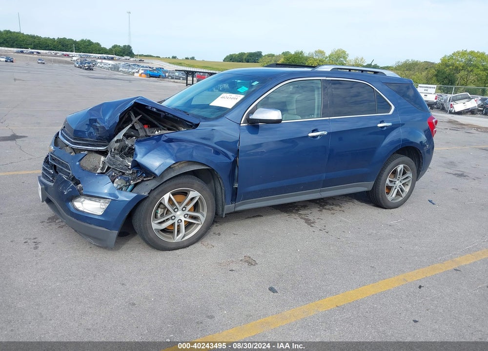 2016 CHEVROLET EQUINOX LTZ VIN: 2GNFLGEK7G6276009