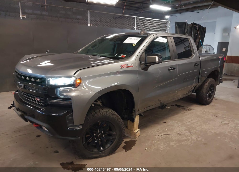 2021 CHEVROLET SILVERADO 1500 4WD SHORT BED LT TRAIL BOSS VIN: 1GCPYFED3MZ267155