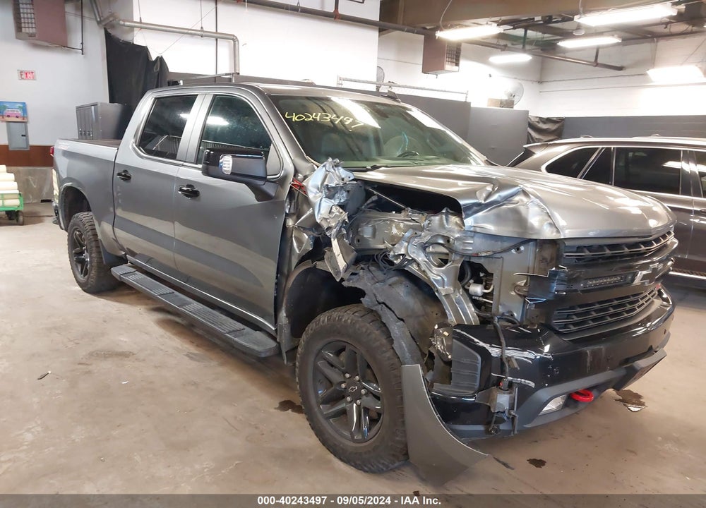 2021 CHEVROLET SILVERADO 1500 4WD SHORT BED LT TRAIL BOSS VIN: 1GCPYFED3MZ267155