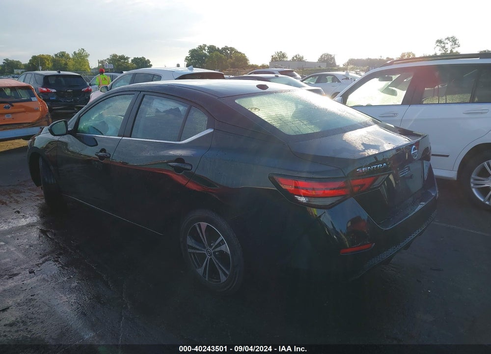 2022 NISSAN SENTRA SV XTRONIC CVT VIN: 3N1AB8CV2NY264440