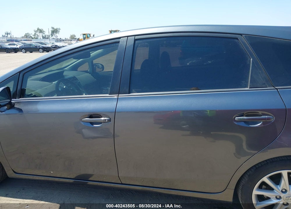 2012 TOYOTA PRIUS V FIVE VIN: JTDZN3EU8C3134179