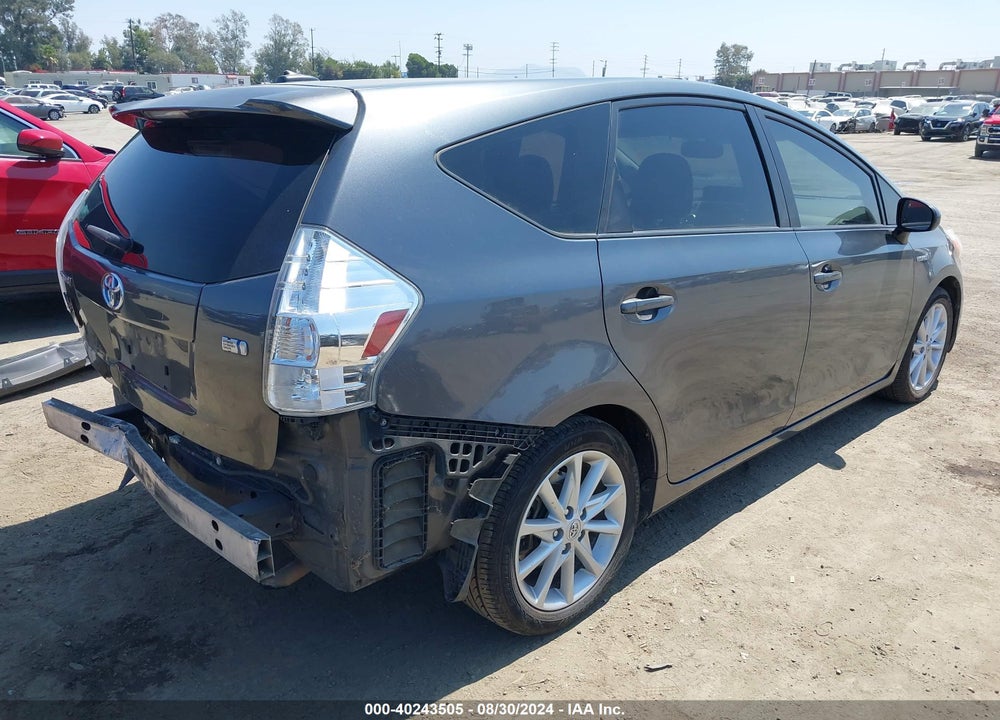 2012 TOYOTA PRIUS V FIVE VIN: JTDZN3EU8C3134179