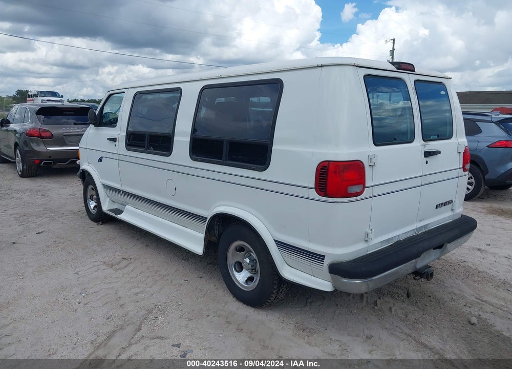 1998 DODGE RAM VAN 1500 COMMERCIAL/CONVERSION VIN: 2B6HB11Y5WK146056