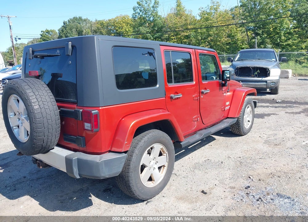 2009 JEEP WRANGLER UNLIMITED SAHARA VIN: 1J4GA59129L772669