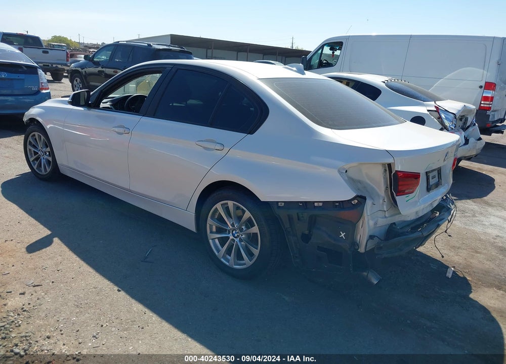 2017 BMW 320I VIN: WBA8E1G51HNU14010