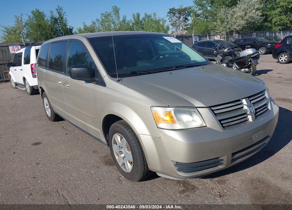 2009 DODGE GRAND CARAVAN SE VIN: 2D8HN44E89R682941