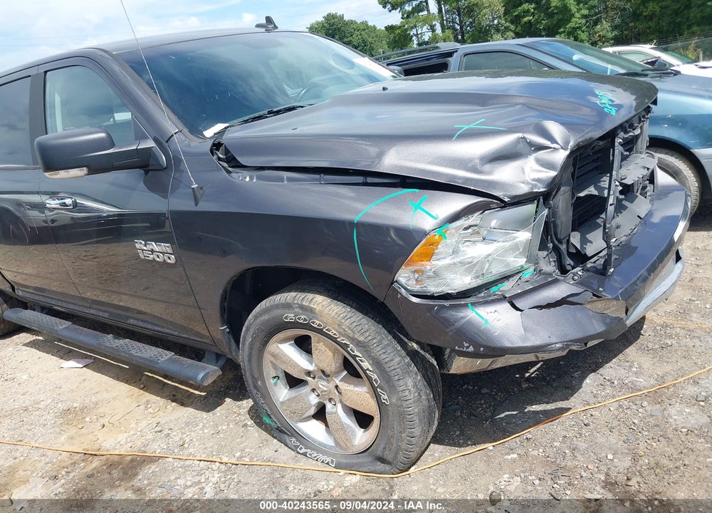 2018 RAM 1500 BIG HORN 4X4 5'7 BOX VIN: 3C6RR7LG5JG251289