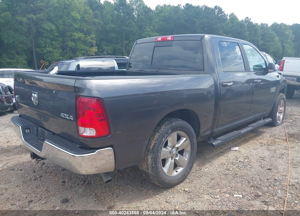 2018 RAM 1500 BIG HORN 4X4 5'7 BOX VIN: 3C6RR7LG5JG251289