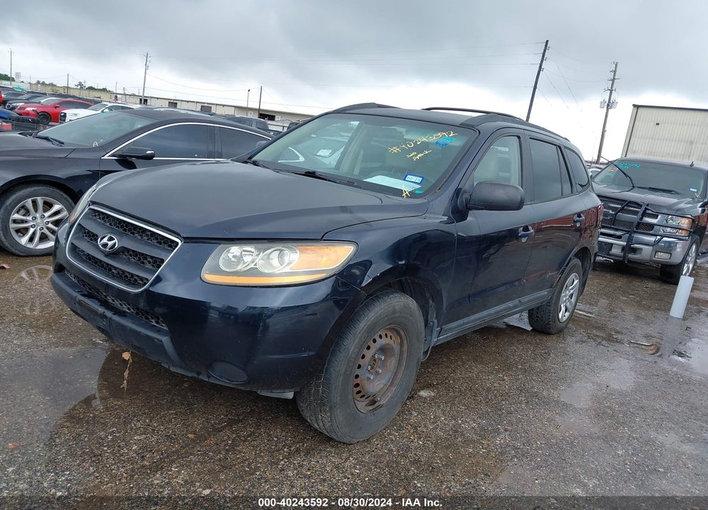 2009 HYUNDAI SANTA FE GLS VIN: 5NMSG13D89H299033