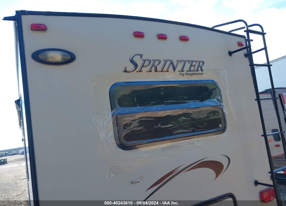 2014 KEYSTONE R SPRINTER C VIN: 4YDF33325E1530348