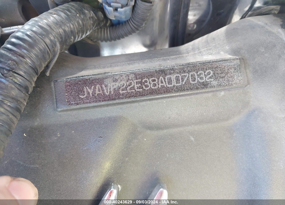 2008 YAMAHA XV1900 CT VIN: JYAVP22E38A007032
