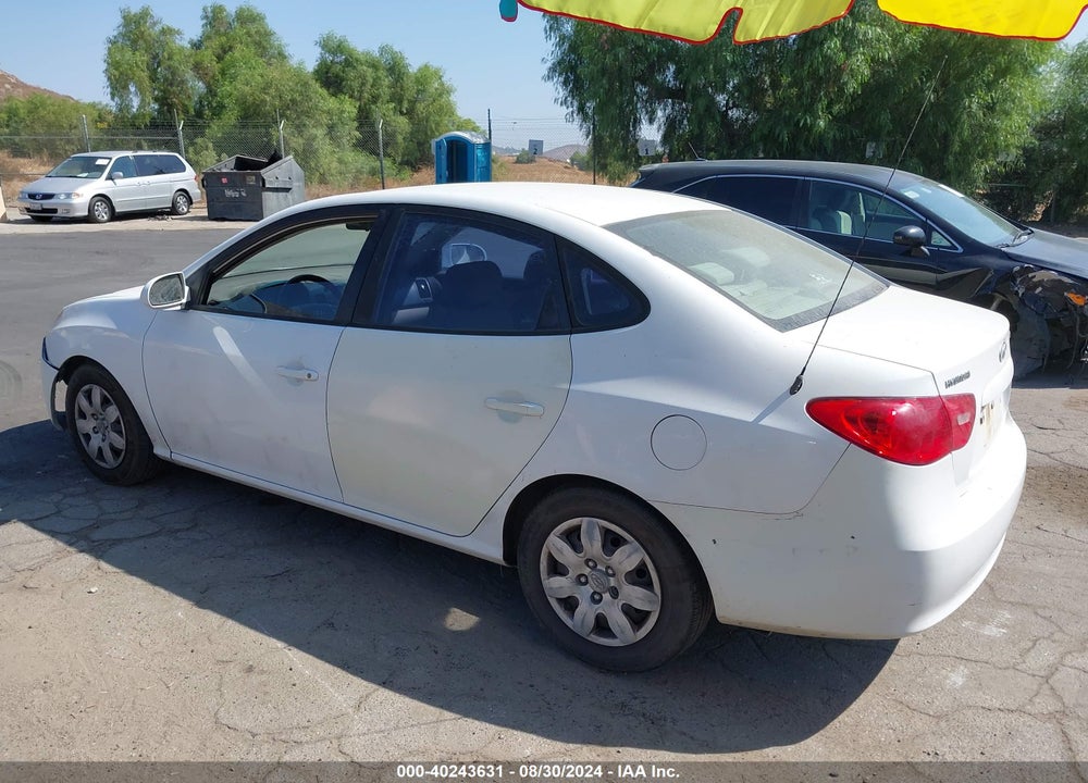 2007 HYUNDAI ELANTRA GLS/LIMITED/SE VIN: KMHDU46D87U046410