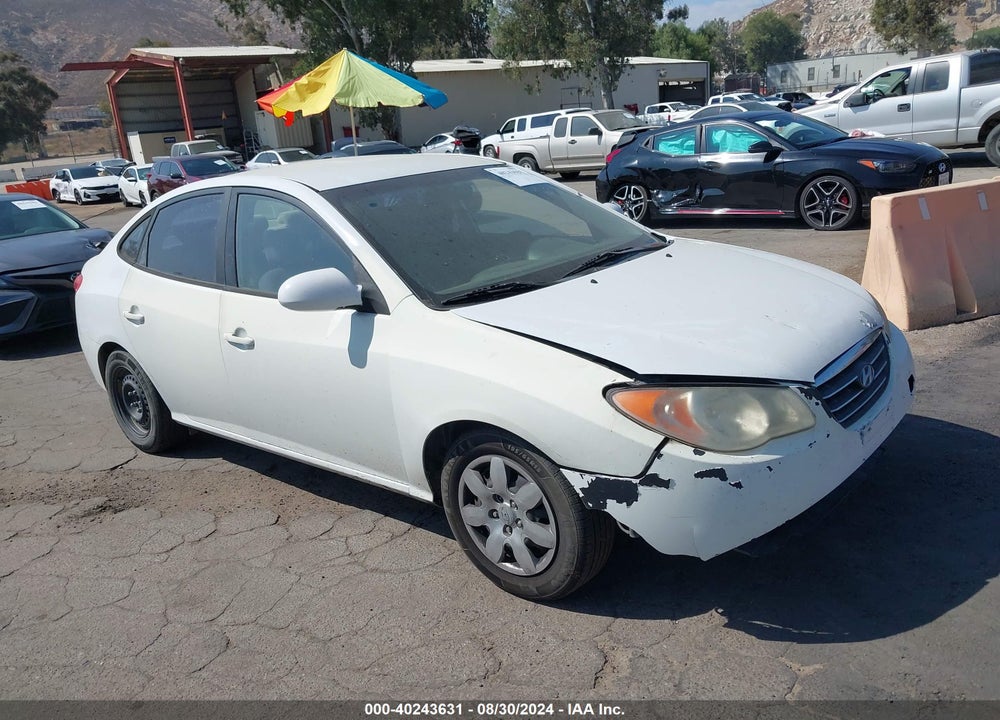 2007 HYUNDAI ELANTRA GLS/LIMITED/SE VIN: KMHDU46D87U046410