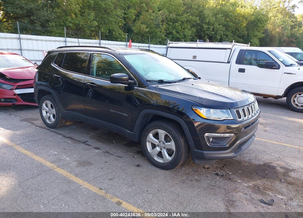 2018 JEEP COMPASS LATITUDE 4X4 VIN: 3C4NJDBB5JT349801