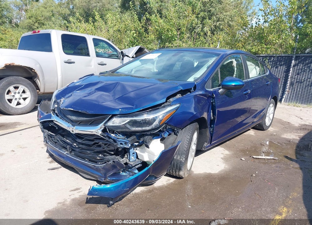2019 CHEVROLET CRUZE LT VIN: 1G1BE5SM2K7103026