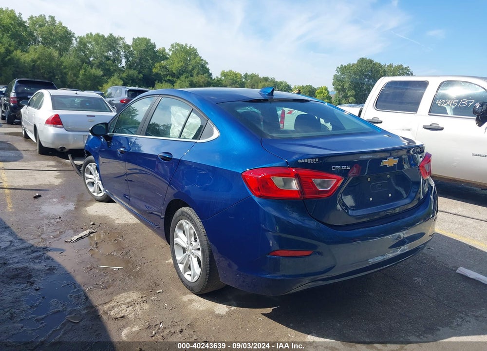 2019 CHEVROLET CRUZE LT VIN: 1G1BE5SM2K7103026