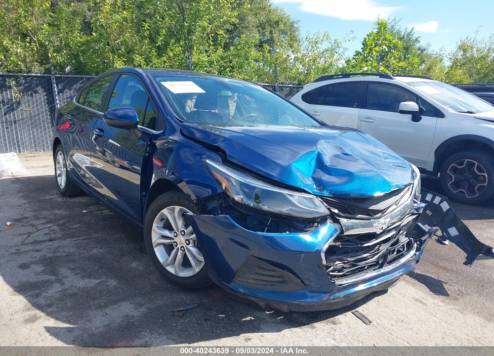 2019 CHEVROLET CRUZE LT VIN: 1G1BE5SM2K7103026