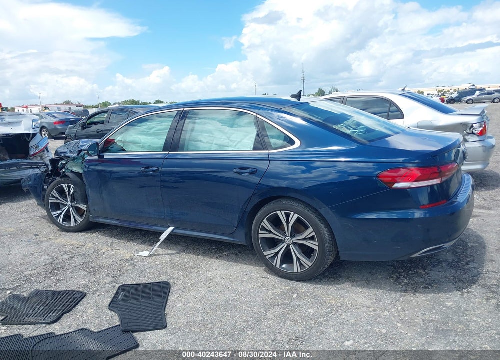 2021 VOLKSWAGEN PASSAT 2.0T SE VIN: 1VWSA7A32MC018587