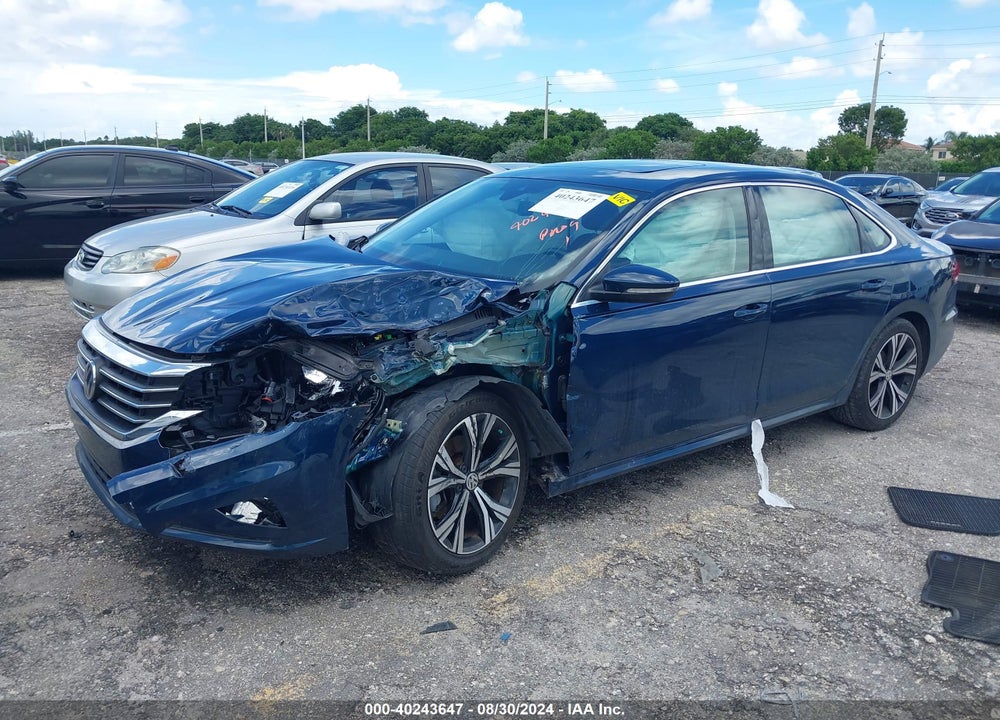 2021 VOLKSWAGEN PASSAT 2.0T SE VIN: 1VWSA7A32MC018587