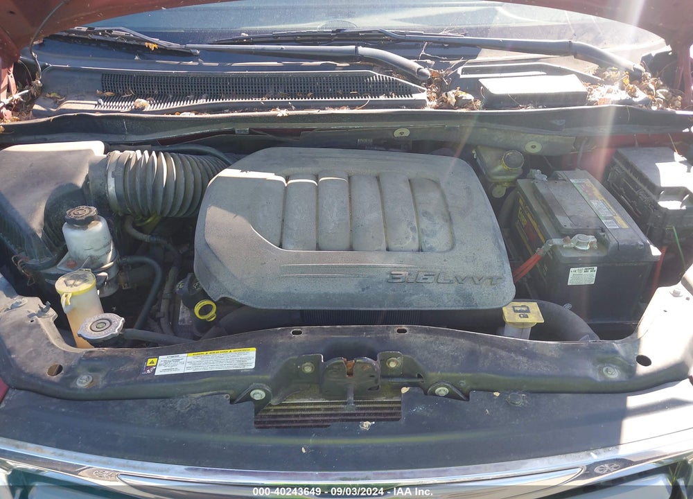 2011 CHRYSLER TOWN & COUNTRY TOURING-L VIN: 2A4RR8DGXBR612809