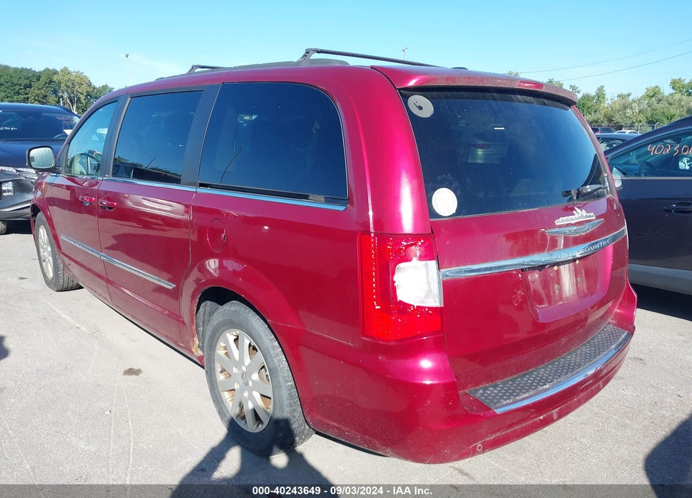 2011 CHRYSLER TOWN & COUNTRY TOURING-L VIN: 2A4RR8DGXBR612809