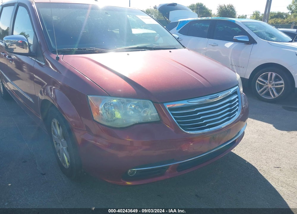 2011 CHRYSLER TOWN & COUNTRY TOURING-L VIN: 2A4RR8DGXBR612809