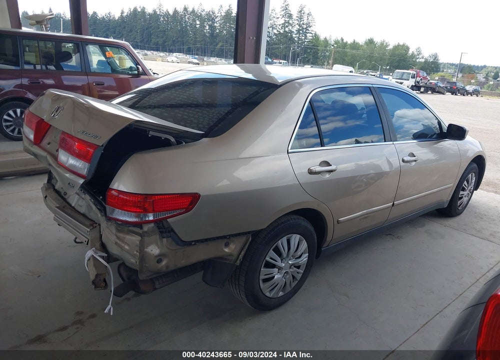 2004 HONDA ACCORD 2.4 LX VIN: 1HGCM56444A069929