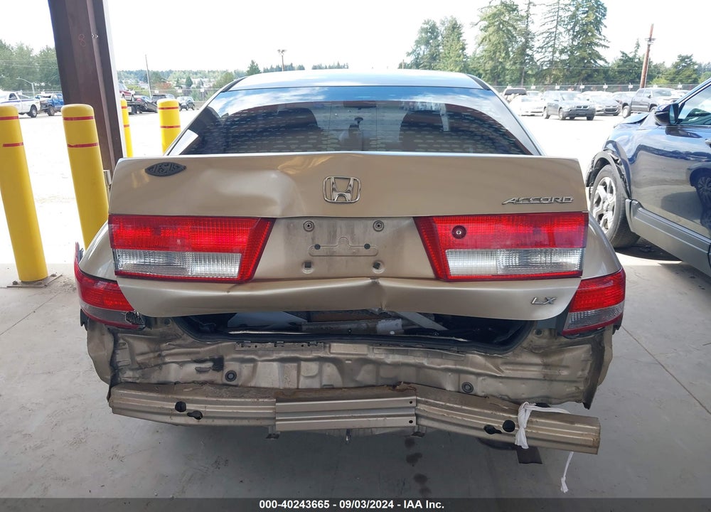 2004 HONDA ACCORD 2.4 LX VIN: 1HGCM56444A069929