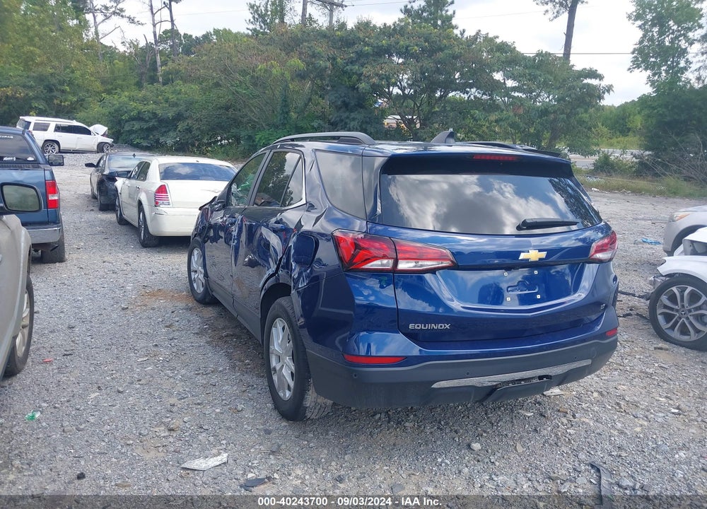 2022 CHEVROLET EQUINOX FWD LT VIN: 3GNAXKEV0NL250582
