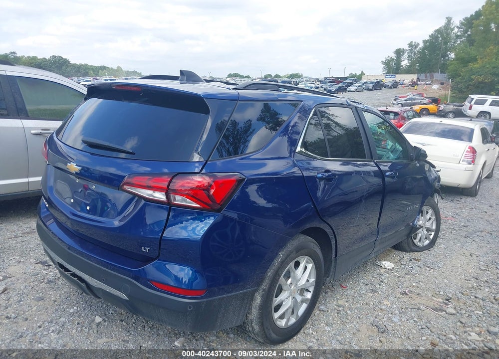 2022 CHEVROLET EQUINOX FWD LT VIN: 3GNAXKEV0NL250582