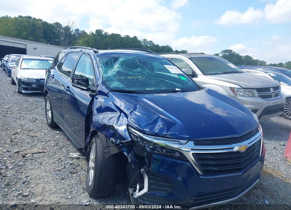 2022 CHEVROLET EQUINOX FWD LT VIN: 3GNAXKEV0NL250582