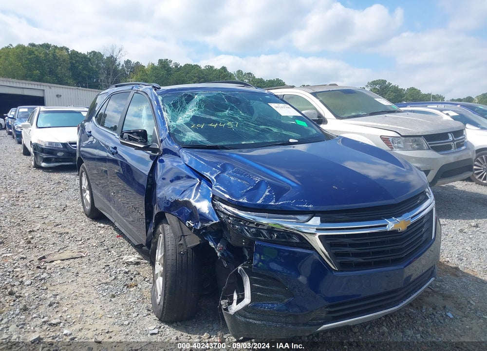 2022 CHEVROLET EQUINOX FWD LT VIN: 3GNAXKEV0NL250582