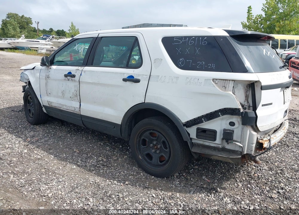2016 FORD UTILITY POLICE INTERCEPTOR VIN: 1FM5K8AR9GGC42357