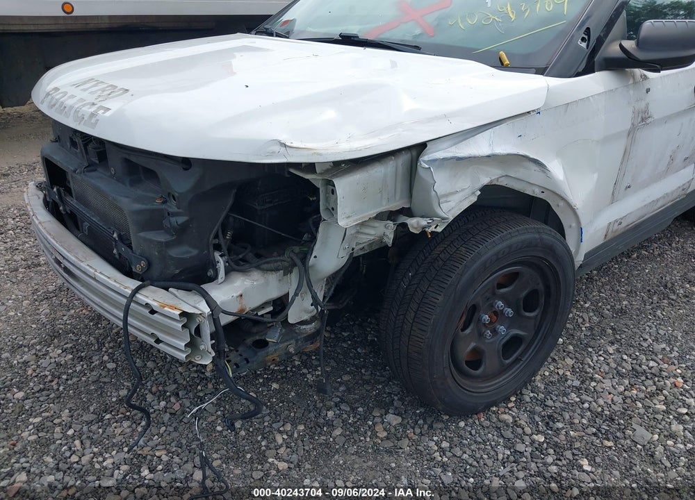 2016 FORD UTILITY POLICE INTERCEPTOR VIN: 1FM5K8AR9GGC42357