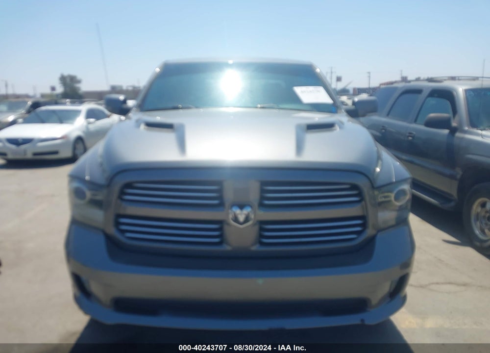 2013 RAM 1500 SPORT VIN: 1C6RR7MT3DS619512